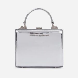 Brandon Blackwood Metallic Silver Trunk